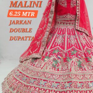 Bridal indian premium lehanga-rani colour